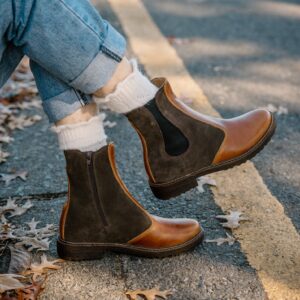 Reese Relic Tan/Choc Suede